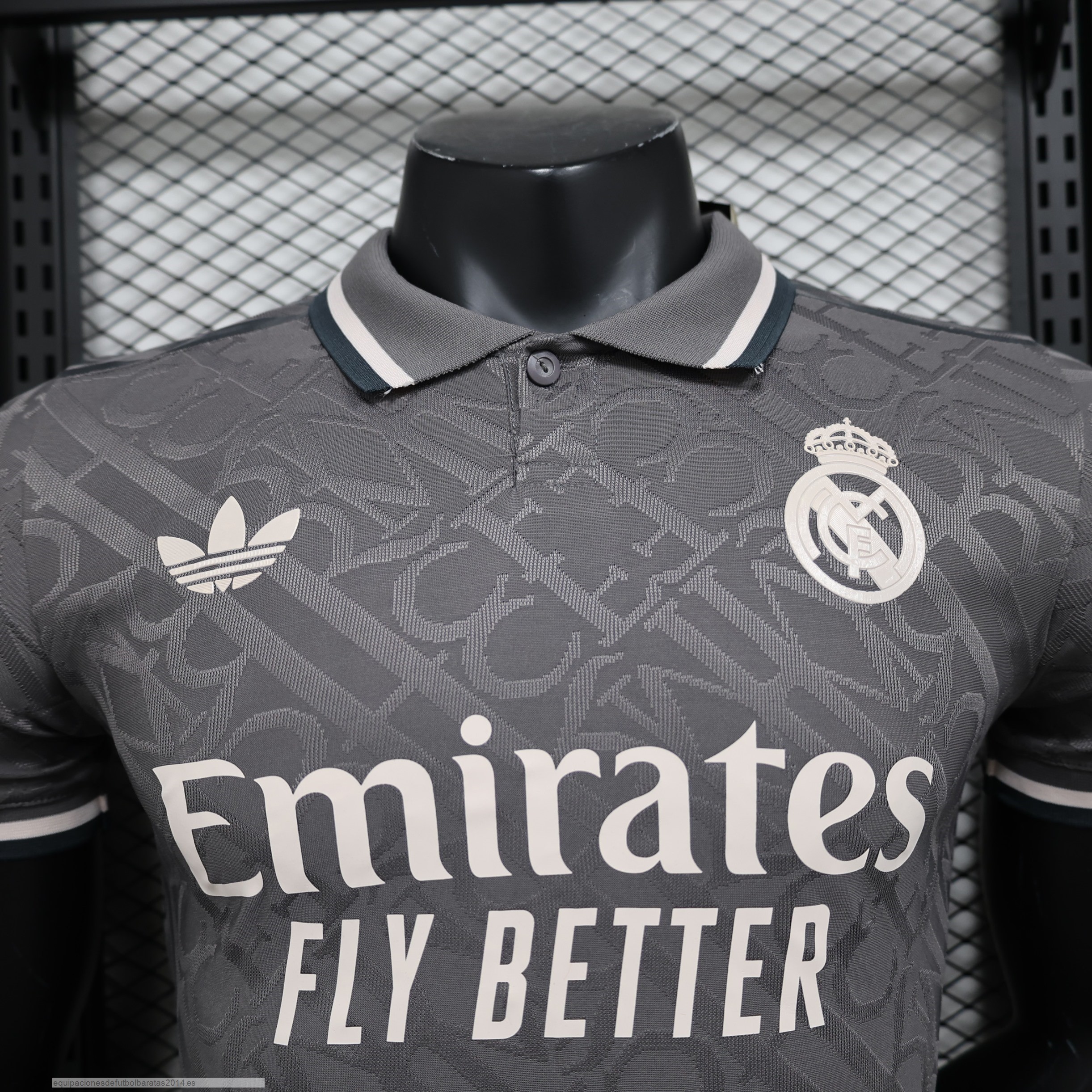 Nuevo 3ª Jugadores Camiseta Real Madrid 24/25 Negro Baratas
